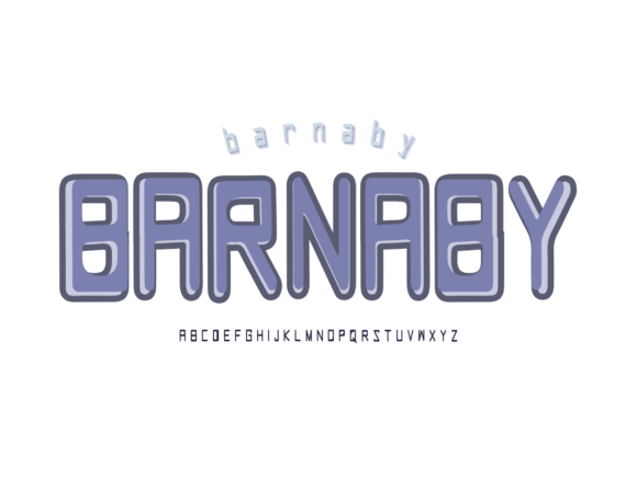 Barnaby: The Playful Display Font for Any Project