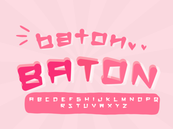 Baton: The Handwritten Font That Feels Like a Friend