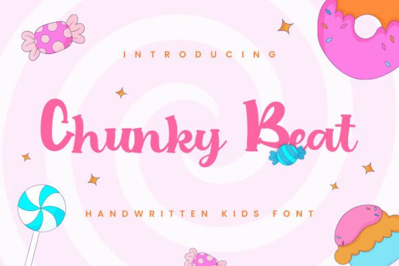 Chunky Beat: A Playful Font for Creative Projects
