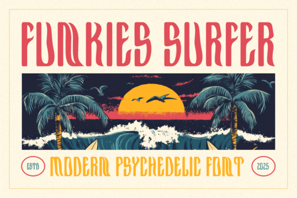 Funkies Surfer: Ride the Retro Wave in Your Designs