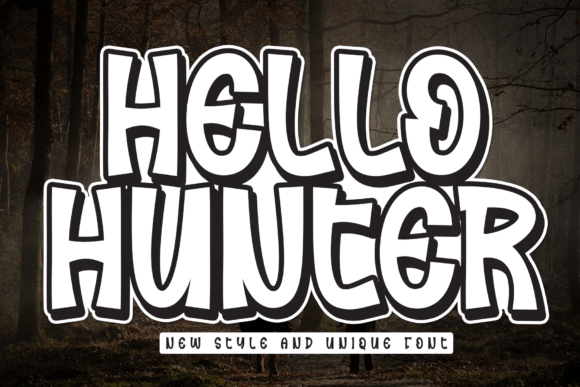 Hello Hunter: Command Attention with Bold, Urban Typography