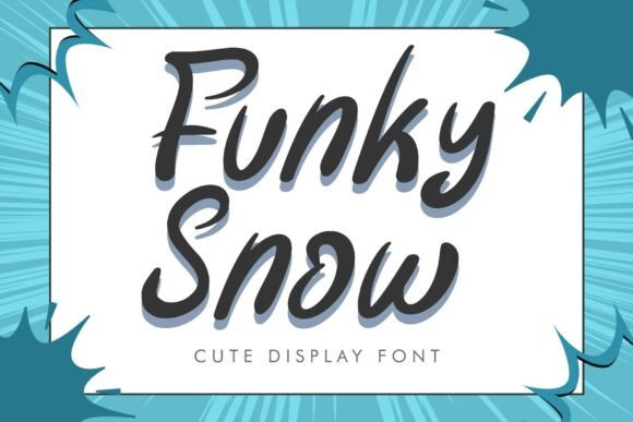 Inject High-Energy Pop Art with Funky Snow