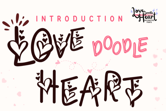 Love Doodle Heart: A Typeface with Handmade Warmth