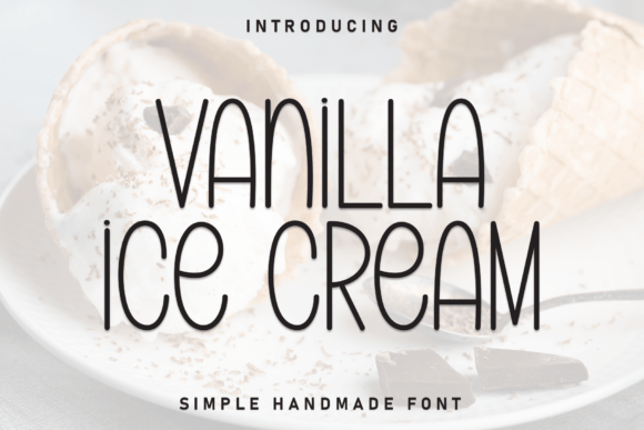 Vanilla Ice Cream: A Sweet Script for Heartfelt Design